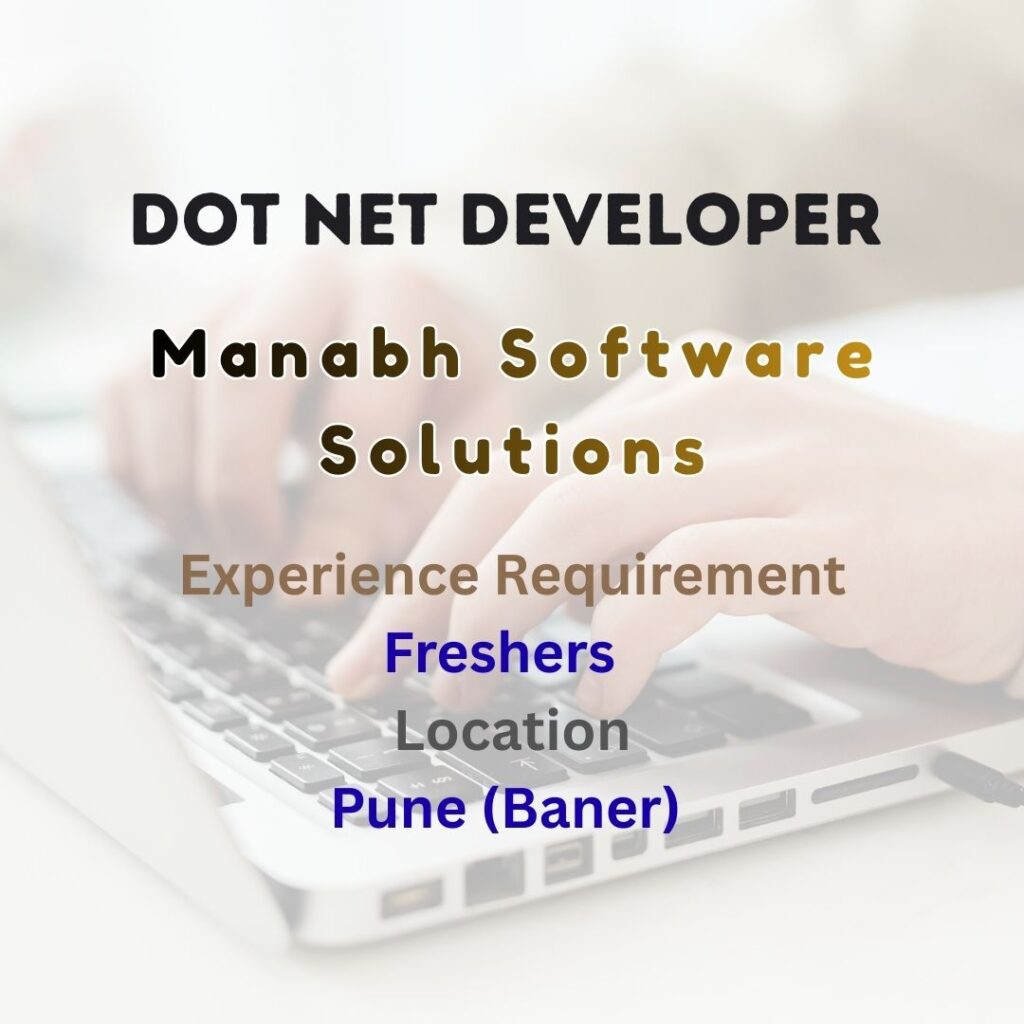 Dot-Net-Developer--1024x1024 Latest Employment Opportunities at Manabh Software Solutions | Dot Net Developer | Recruitment 2025 