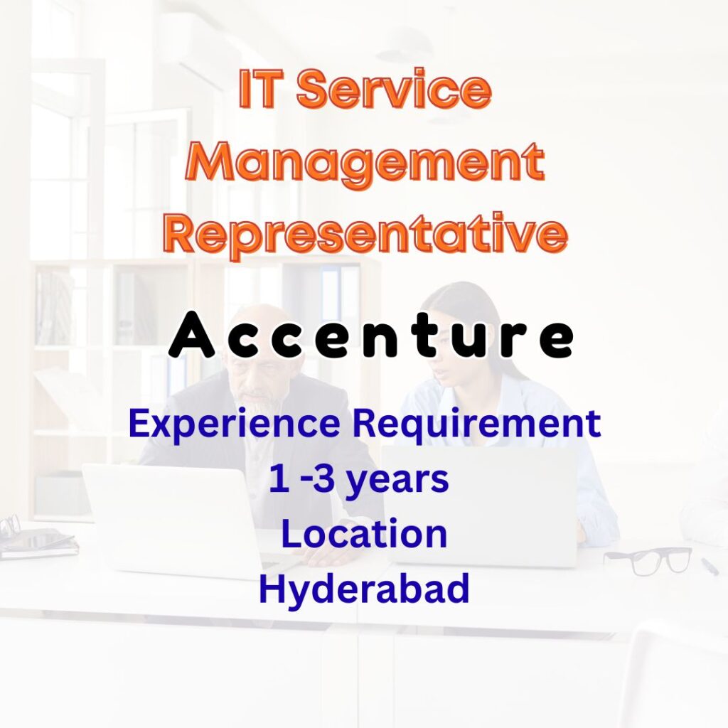IT-Service-Management-Representative-1024x1024 Latest Employment Opportunities at Accenture | IT Service Management Representative | Recruitment 2025 